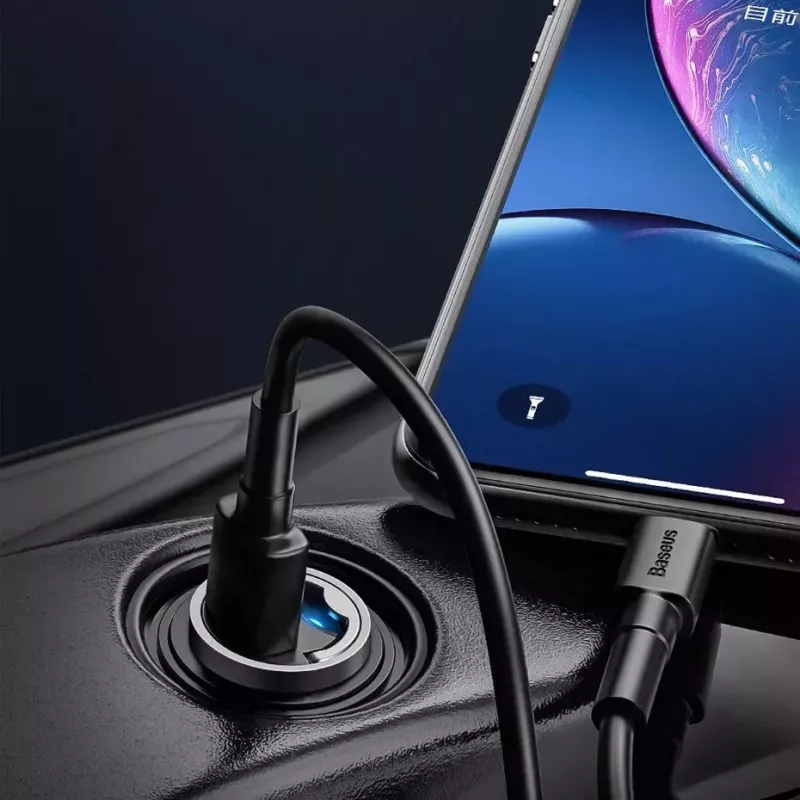 Wall charger Baseus VCHX-B0G 30W with QC4.0 and PD3.0 support