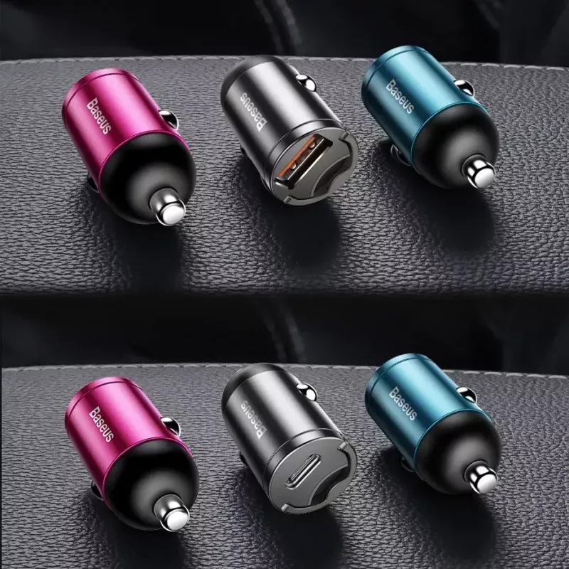 Wall charger Baseus VCHX-B0G 30W with QC4.0 and PD3.0 support