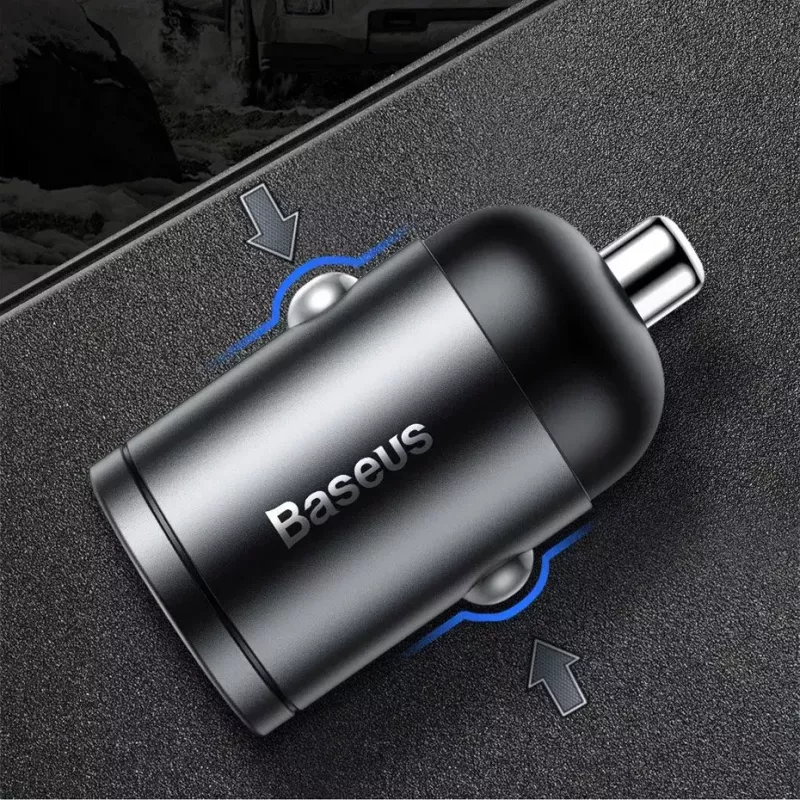 Wall charger Baseus VCHX-B0G 30W with QC4.0 and PD3.0 support