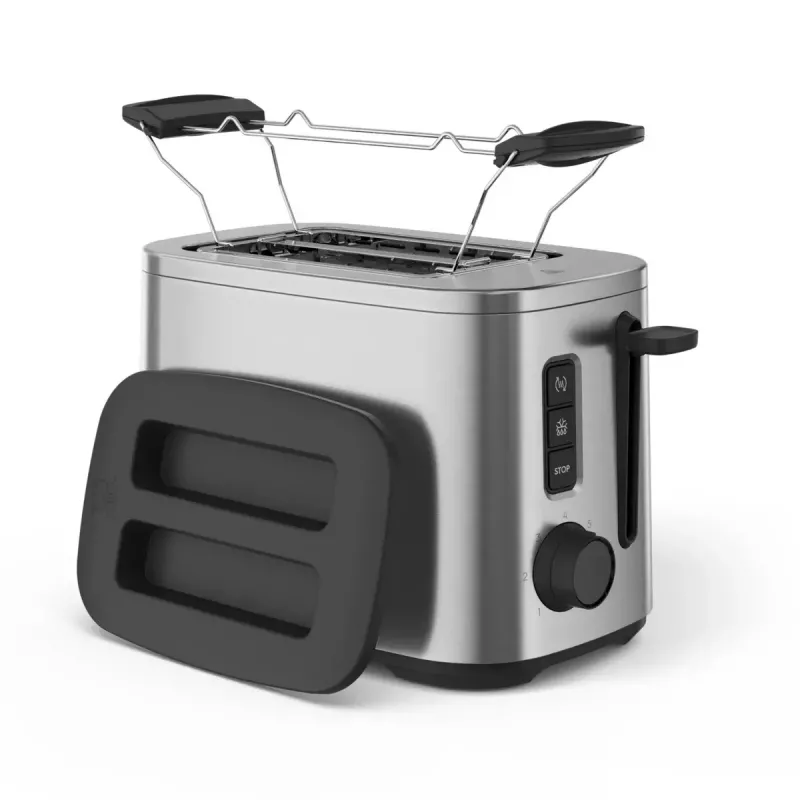 Toaster Electrolux 910003704 E5T1-4ST 2 slice(s) 800 W Stainless steel