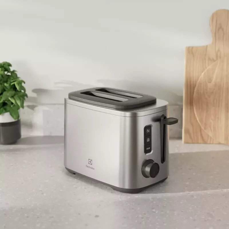 Toaster Electrolux 910003704 E5T1-4ST 2 slice(s) 800 W Stainless steel