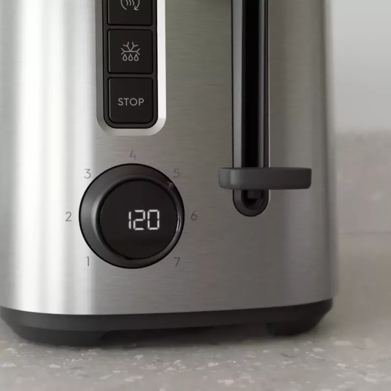 Toaster Electrolux 910003704 E5T1-4ST 2 slice(s) 800 W Stainless steel