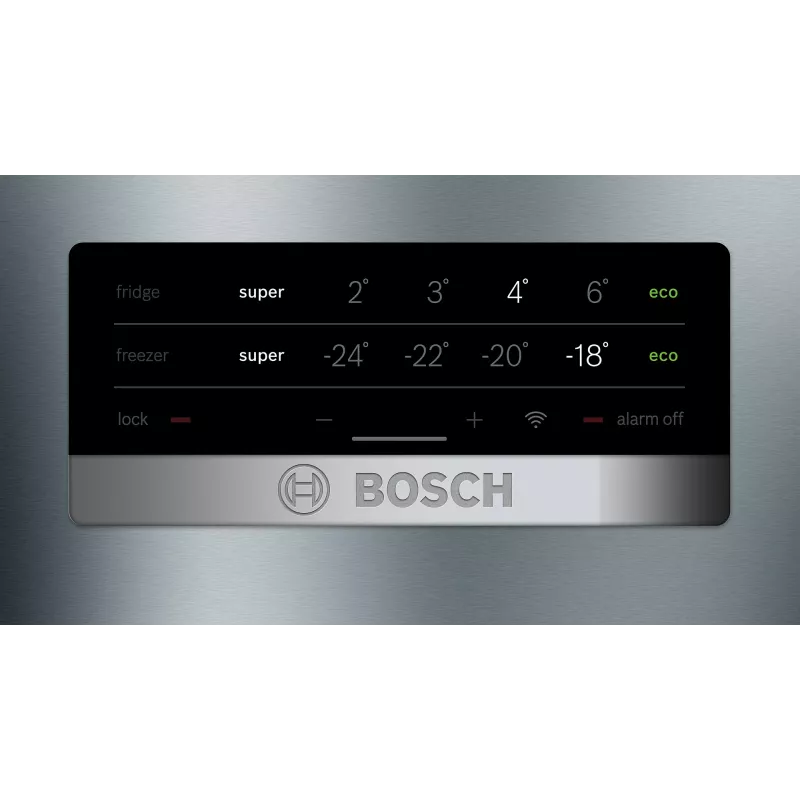 Bosch Serie 4 KGN49XLEA fridge-freezer Freestanding 438 L Stainless steel