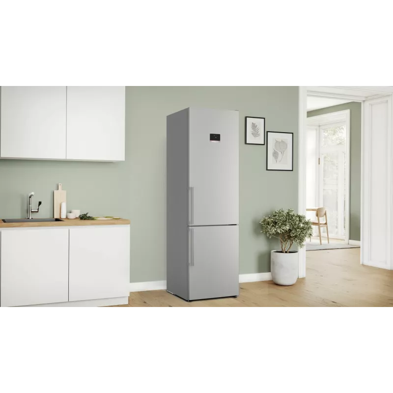 Bosch Serie 6 KGN39AIBT fridge-freezer Freestanding 363 L Stainless steel
