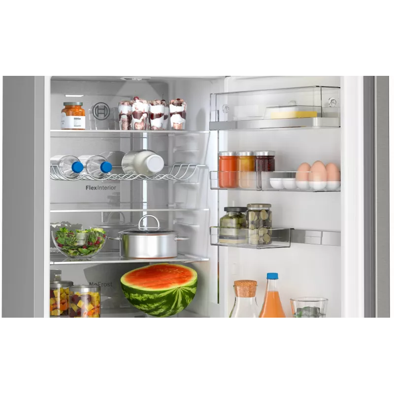 Bosch Serie 6 KGN39AIBT fridge-freezer Freestanding 363 L Stainless steel