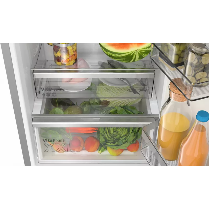 Bosch Serie 6 KGN39AIBT fridge-freezer Freestanding 363 L Stainless steel