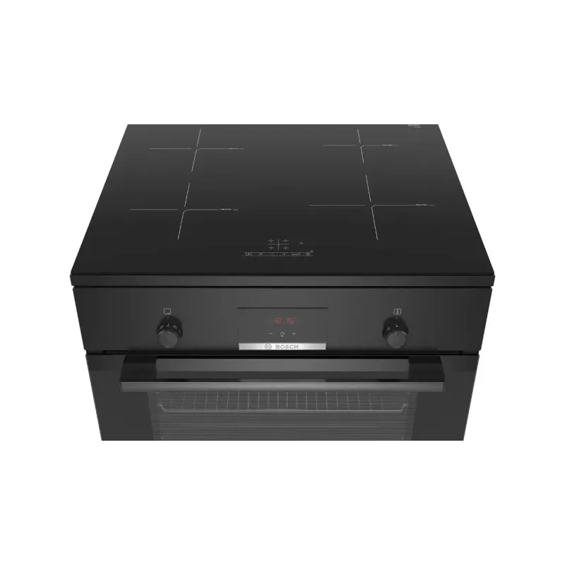 Bosch Serie 4 HLN39A060U cooker Freestanding cooker Electric Zone induction hob Black