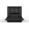Bosch Serie 4 HLN39A060U cooker Freestanding cooker Electric Zone induction hob Black
