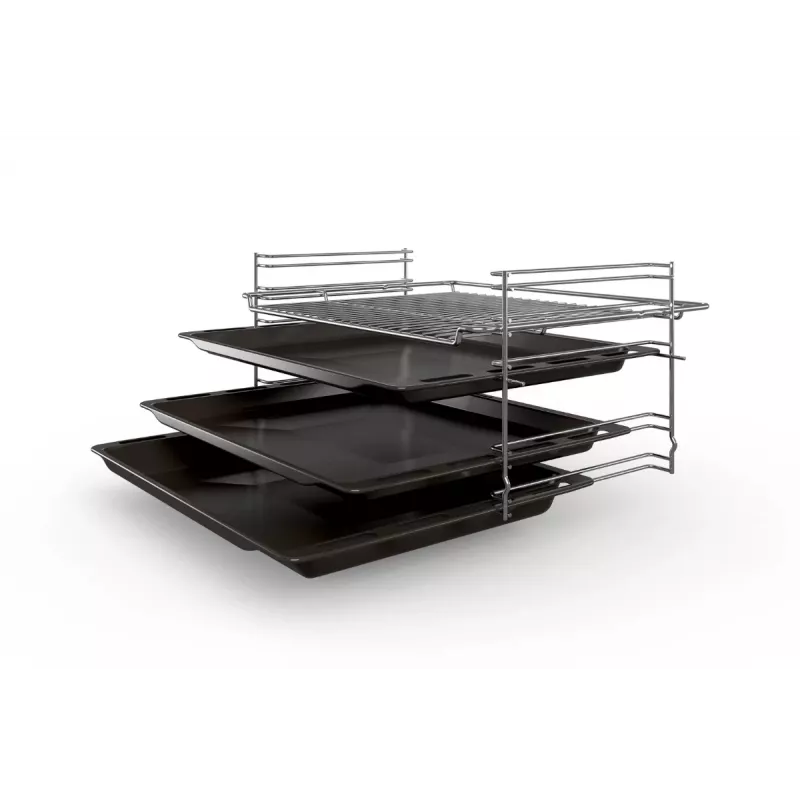 Bosch Serie 4 HLN39A060U cooker Freestanding cooker Electric Zone induction hob Black