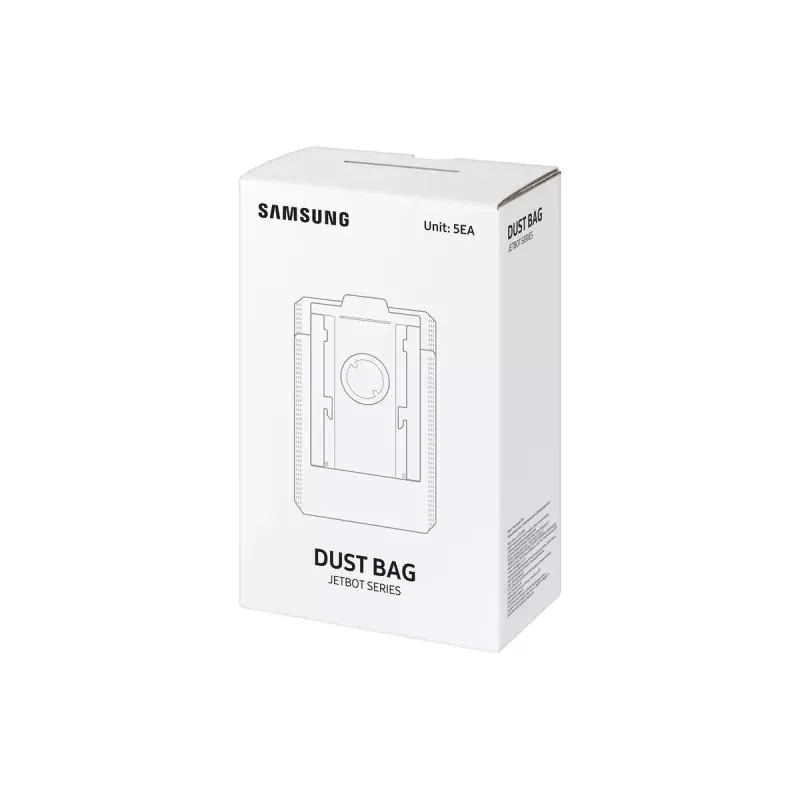 Dust bag Samsung VCA-RDB95 for Robot vacuum White 5 pcs
