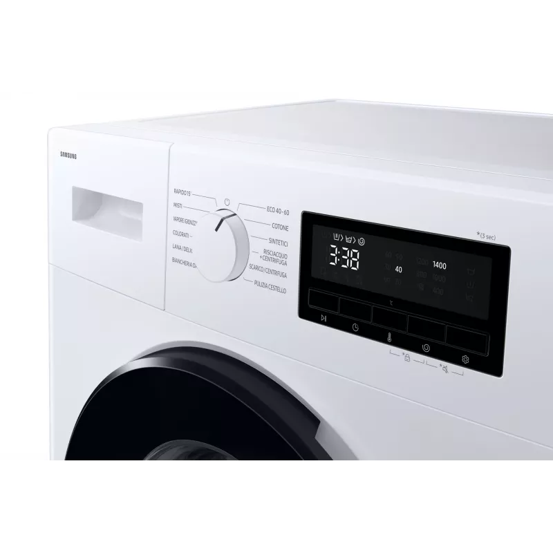 Samsung WW80FG3M05AWLF washing machine Front-load 8 kg 1400 RPM White