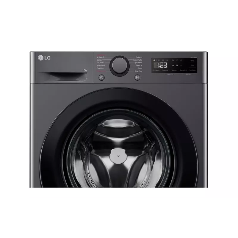 LG F4WR510SBM washing machine Front-load 10 kg 1360 RPM Black