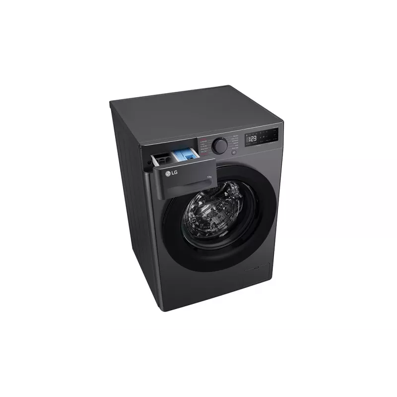 LG F4WR510SBM washing machine Front-load 10 kg 1360 RPM Black
