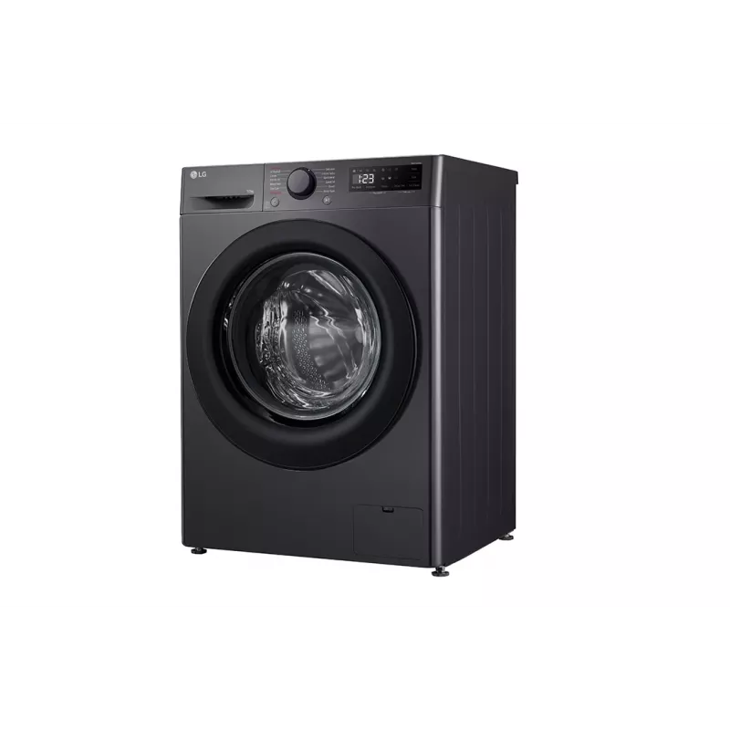LG F4WR510SBM washing machine Front-load 10 kg 1360 RPM Black