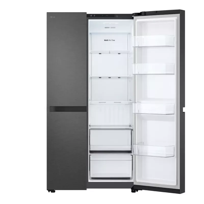LG GSBC40EPPE side-by-side refrigerator Freestanding 664 L E Black