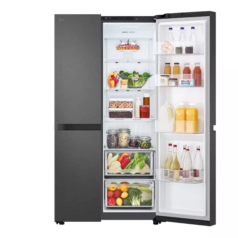 LG GSBC40EPPE side-by-side refrigerator Freestanding 664 L E Black