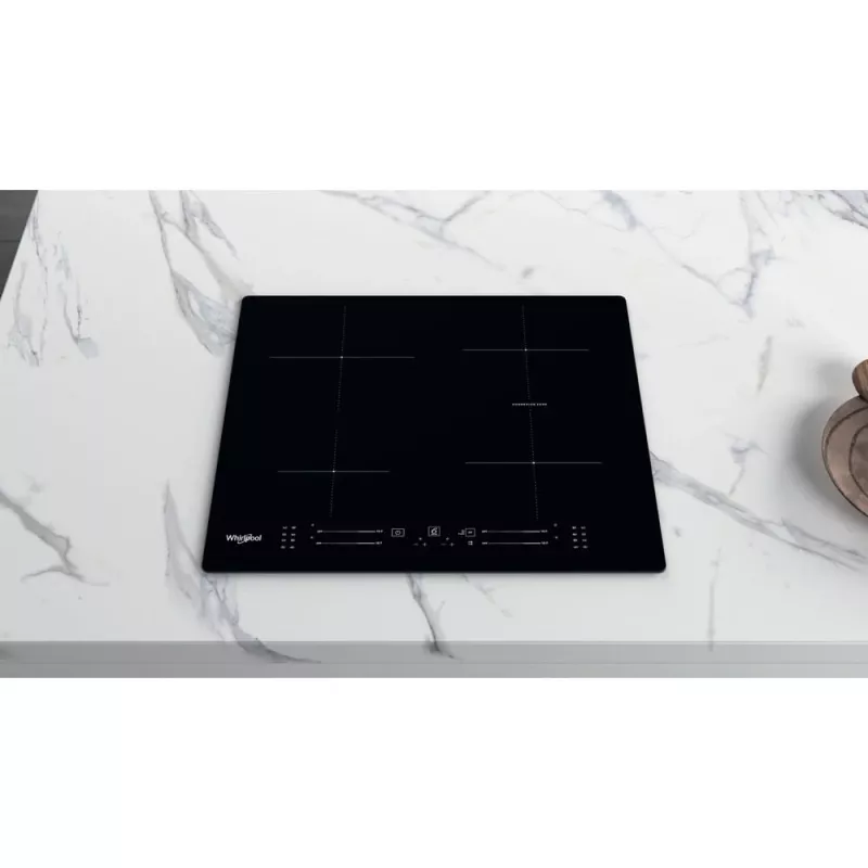 Whirlpool WB S2560 NE Black Built-in 59 cm Zone induction hob 4 zone(s)