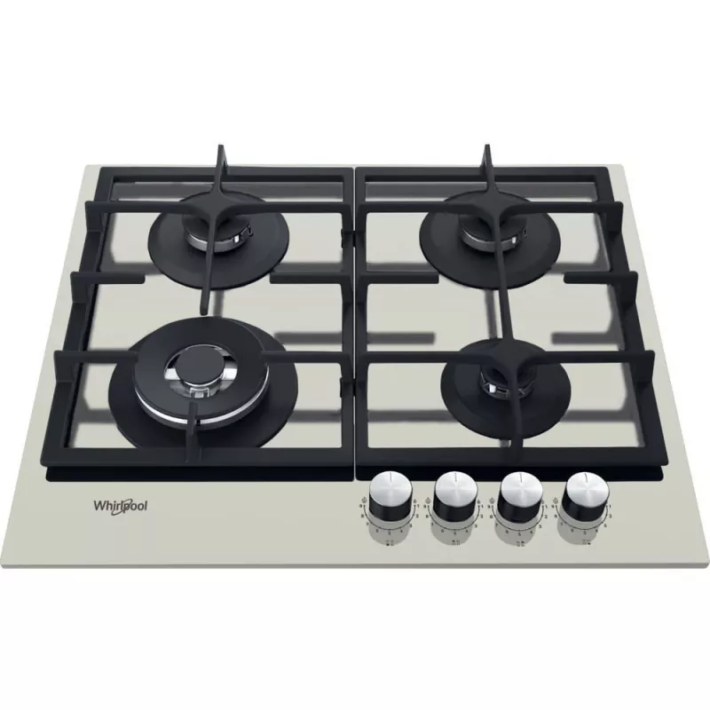 Whirlpool AKTL 629/S Silver Built-in Gas 4 zone(s)