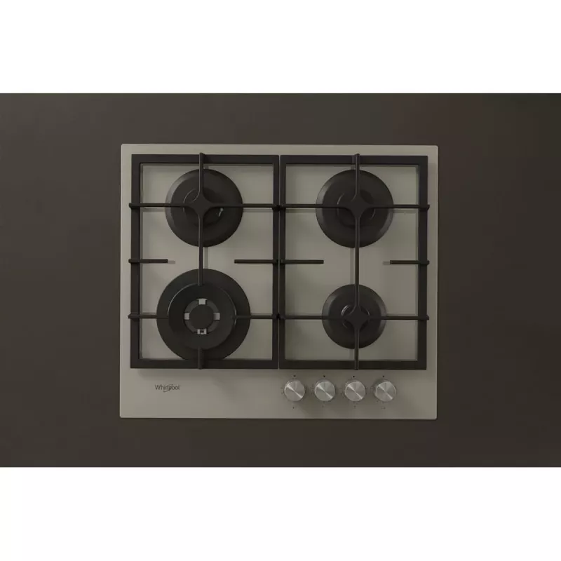 Whirlpool AKTL 629/S Silver Built-in Gas 4 zone(s)