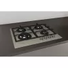 Whirlpool AKTL 629/S Silver Built-in Gas 4 zone(s)