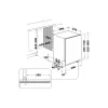 Whirlpool MaxiSpace W8I HT58 T Fully built-in 14 place settings