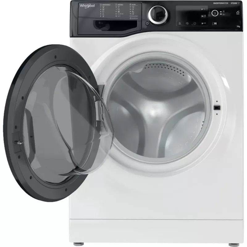 Whirlpool WRSB 7259 D EU washing machine Front-load 7 kg 1151 RPM Black, White