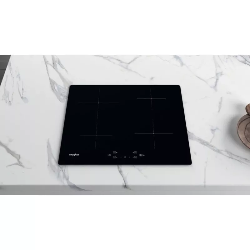 Whirlpool WS Q2160 NE Black Built-in 59 cm Zone induction hob 4 zone(s)
