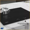 Whirlpool WS Q2160 NE Black Built-in 59 cm Zone induction hob 4 zone(s)