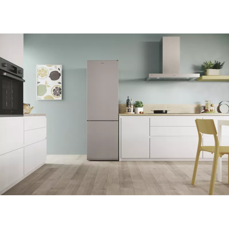 Candy City Combi CCT3L517ES Freestanding 260 L Silver