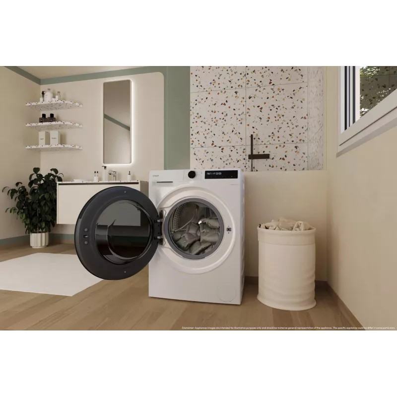 Candy BWR 485SBL6-S washer dryer Freestanding Front-load White