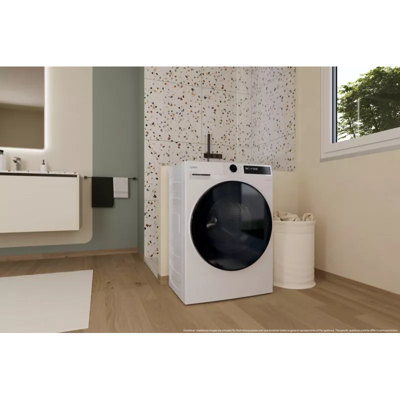 Candy BWR 485SBL6-S washer dryer Freestanding Front-load White