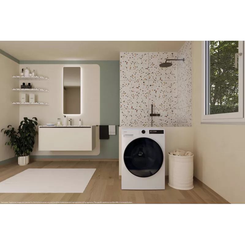 Candy BWR 485SBL6-S washer dryer Freestanding Front-load White