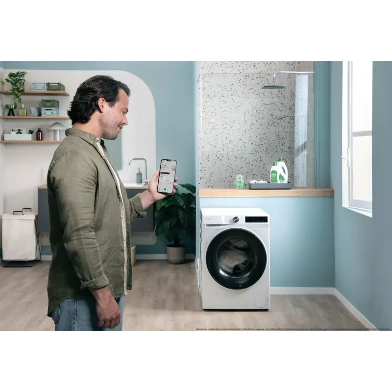 Candy BWR 485SBL6-S washer dryer Freestanding Front-load White