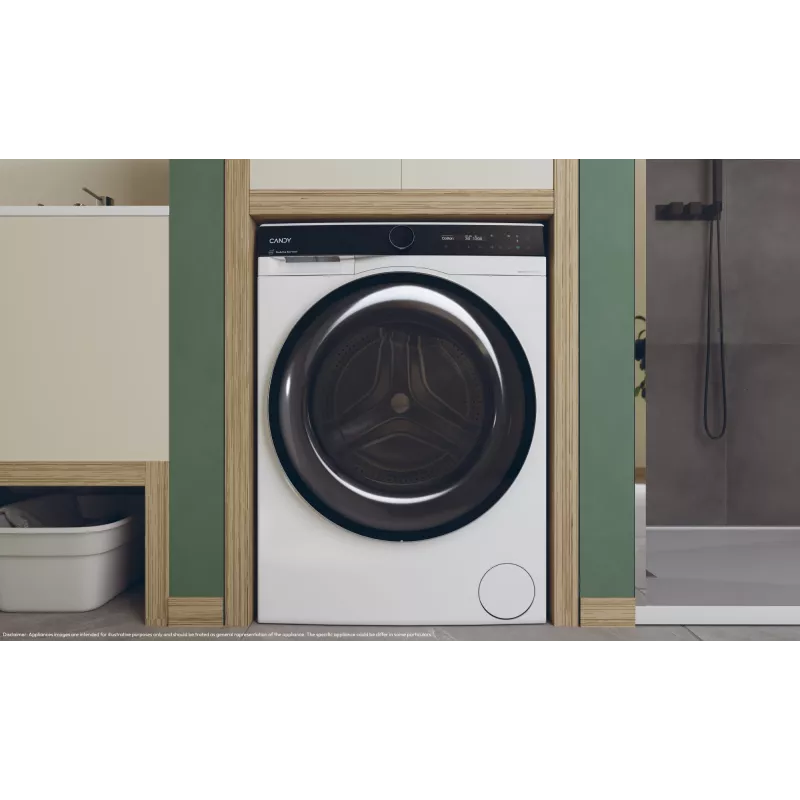 Candy BWS 485SB8-S washer dryer Freestanding Front-load White