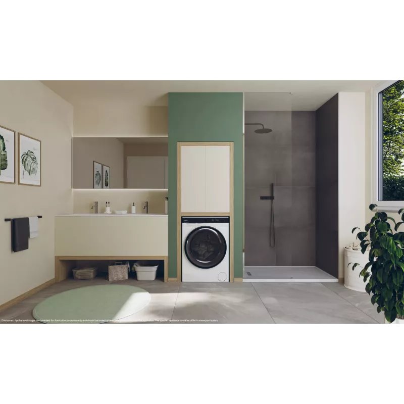 Candy BWS 485SB8-S washer dryer Freestanding Front-load White