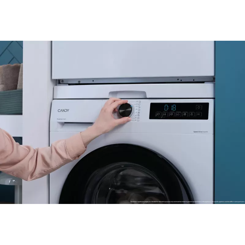 Candy GD 49B8-S washing machine Front-load 9 kg 1351 RPM White