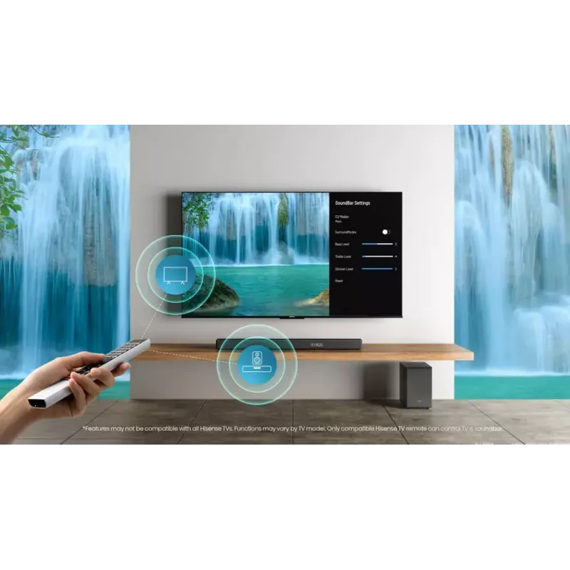 Soundbar Hisense AX3120G 3.1.2 channels 360W RMS