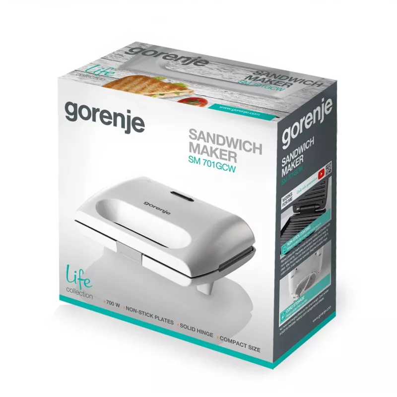 Gorenje SM701GCW contact grill