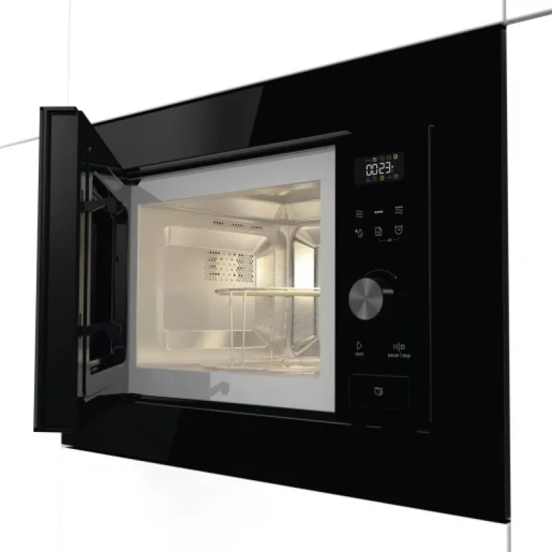 Gorenje XY820Z BM201AG1BG G600, Built-in, Grill microwave, 20 L, 800 W, Built-in display, LED
