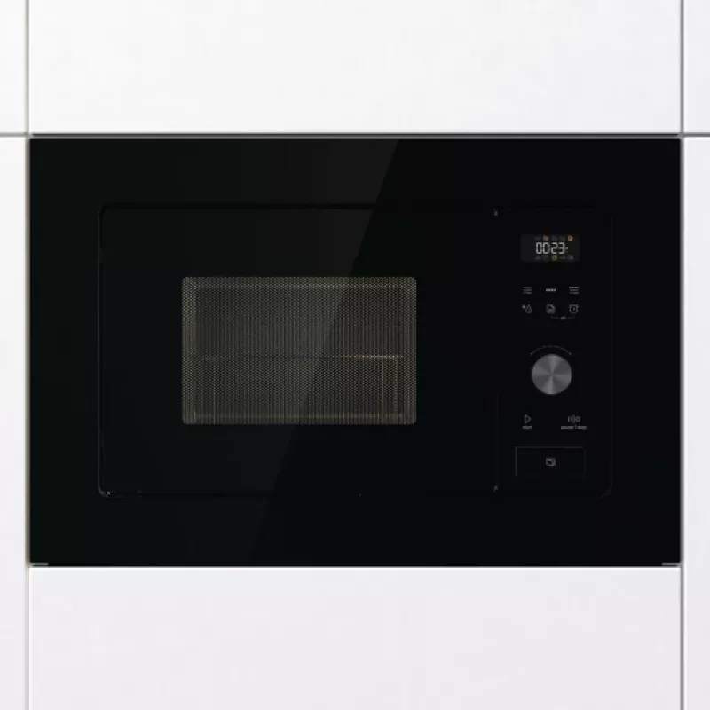 Gorenje XY820Z BM201AG1BG G600, Built-in, Grill microwave, 20 L, 800 W, Built-in display, LED