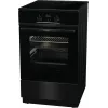Gorenje GEIT5C60BPG Freestanding cooker Electric Ceramic hob Black