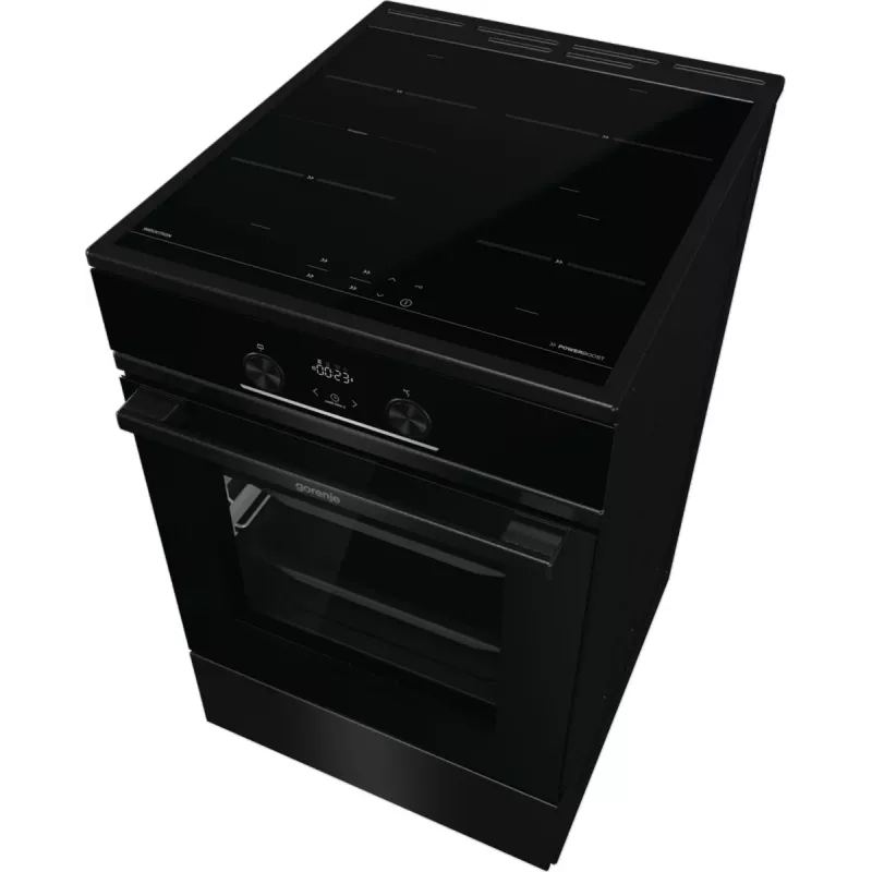 Gorenje GEIT5C60BPG Freestanding cooker Electric Ceramic hob Black