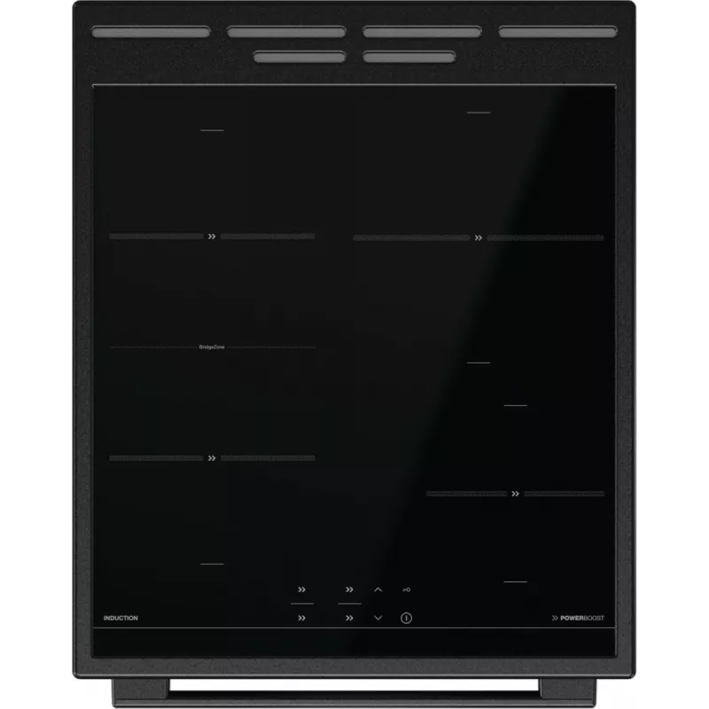 Gorenje GEIT5C60BPG Freestanding cooker Electric Ceramic hob Black
