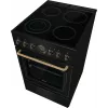 Gorenje GECS5B70CLB Freestanding cooker Electric Ceramic hob Black
