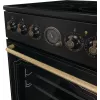 Gorenje GECS5B70CLB Freestanding cooker Electric Ceramic hob Black