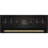 Gorenje GECS5B70CLB Freestanding cooker Electric Ceramic hob Black