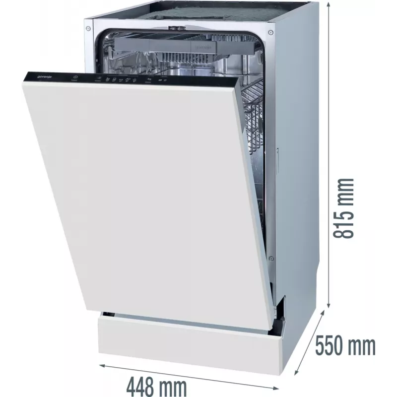 Gorenje GV 520 E 10 EB Fully built-in 11 place settings