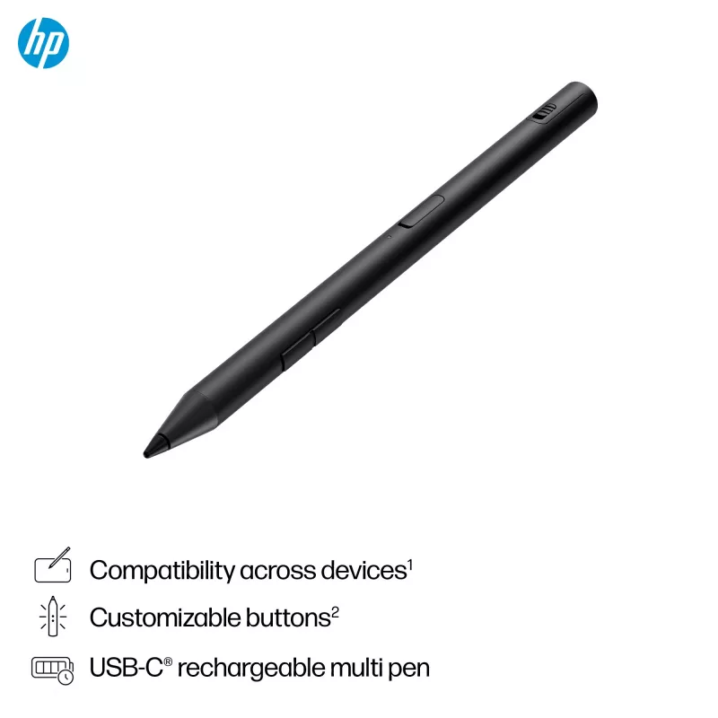 HP 700 Rechargeable Multi Pen Universal Device Compatibility Black
