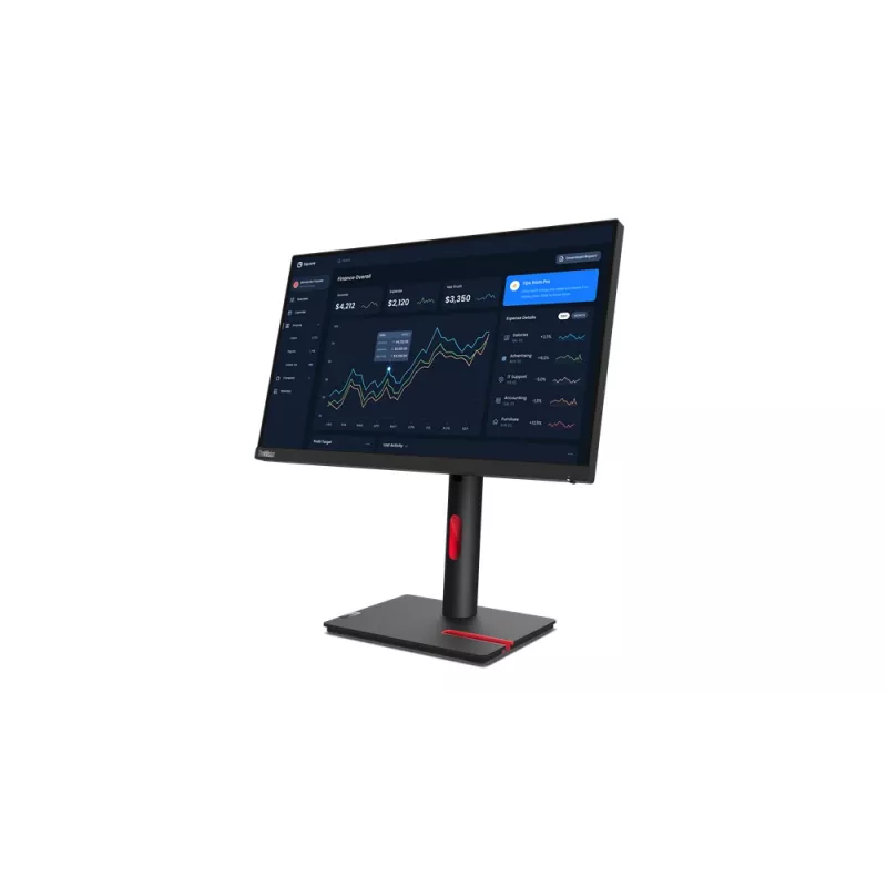 Lenovo ThinkVision T22i-30 computer monitor 54.6 cm (21.5 inch) 1920 x 1080 pixels Full HD LED Black