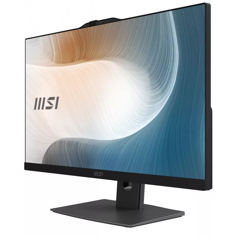 MSI Modern AM242P 1M-1223EU All-in-One PC/workstation Intel Core 5 120U 60.5 cm (23.8 inch) 1920 x 1080 pixels 8 GB DDR5-SDRAM 512 GB SSD Windows 11 Pro Wi-Fi 6E (802.11ax) Black